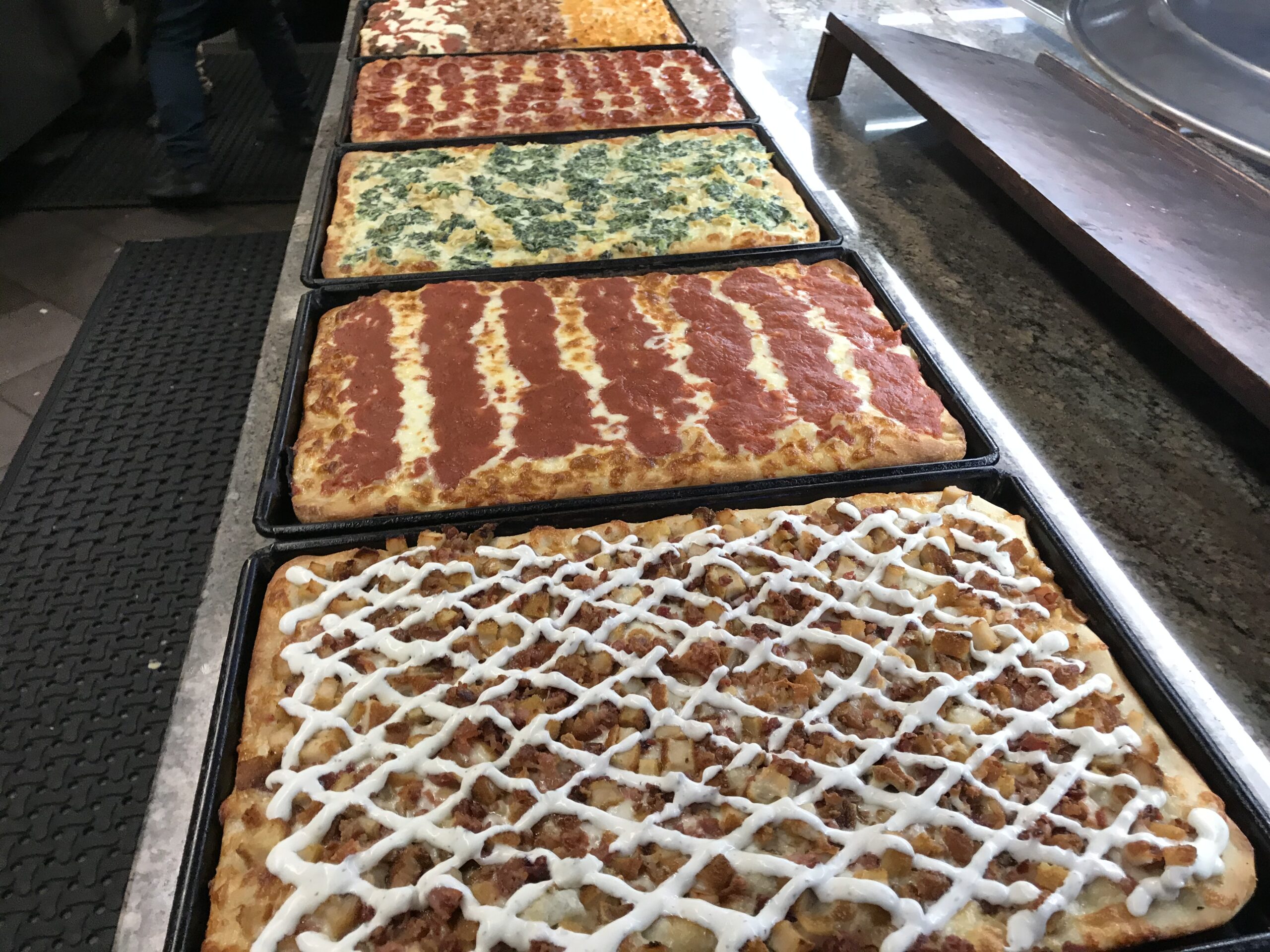 Over 30 different gourmet style pizza including classic cheese and pepperoni